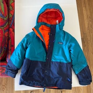 *GOOD CONDITION* Patagonia Kids Insulated Waterproof Winter Jacket - Powder Town